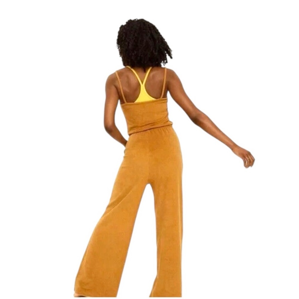NWOT Aerie offline terry cloth rusted jumpsuit XS - Picture 8 of 10